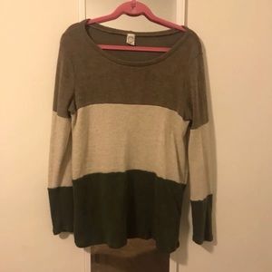 Tricolor Sweater